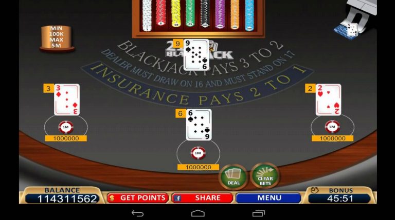 Tie mestariksi blackjackissa
